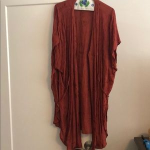 Burnt Orange Cardigan